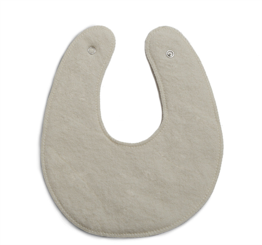 LANACare Teething (Drooling) Bib in Soft Organic Merino Wool